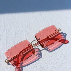 Stylish Rectangle Frame Fashion Glasses